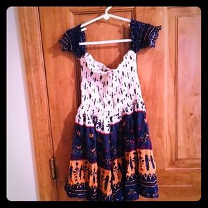 Oasap Funky Print Romper